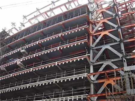 支撑芯筒-刚臂体系的核心构成